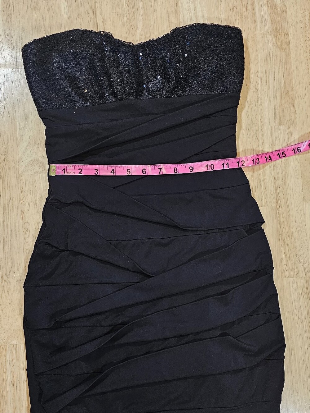 Ruby Rox Black Sequin Bodycon Dress - Picture 5 of 10